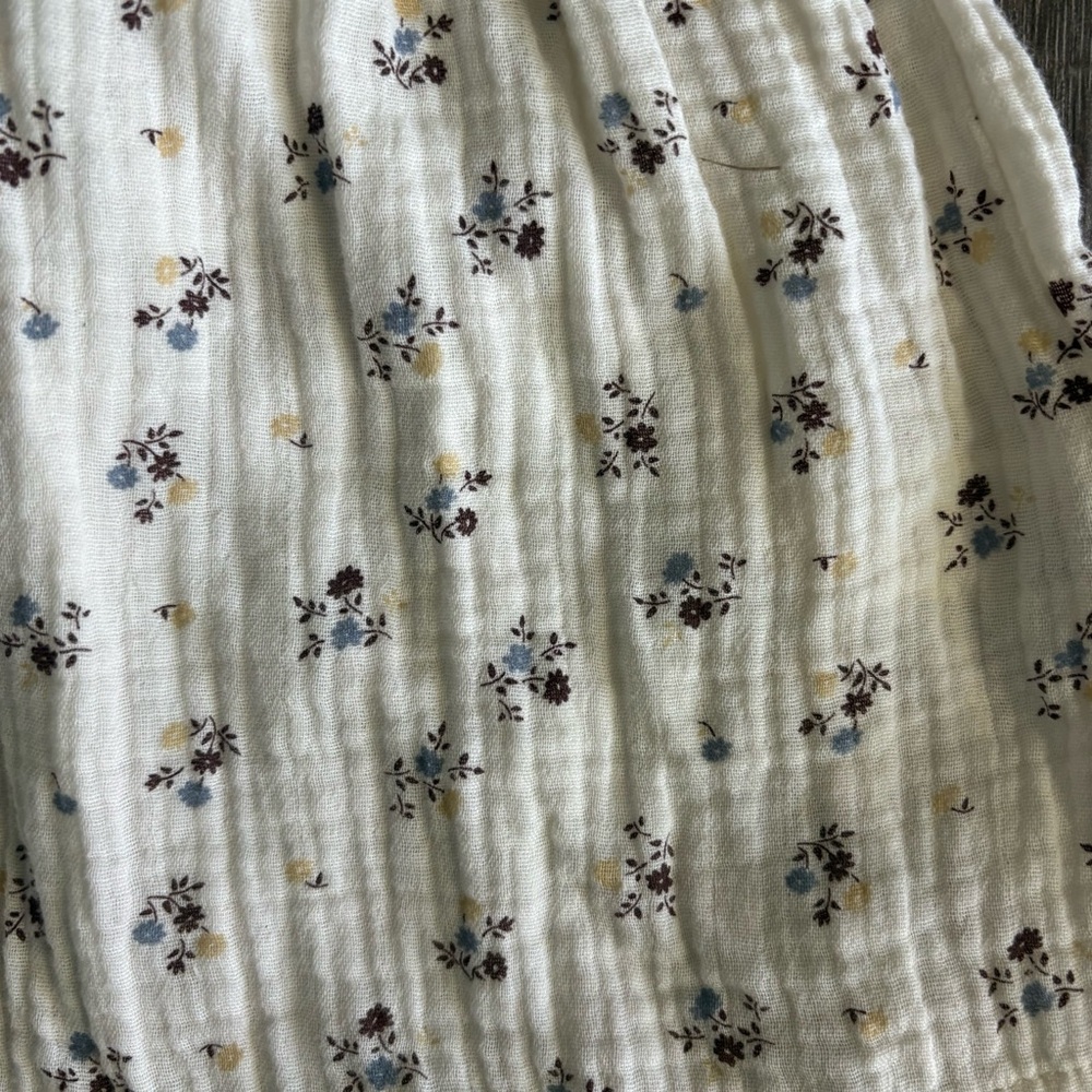 Zara Long Sleeve Floral Dress - Size 5 - Picture 2 of 4